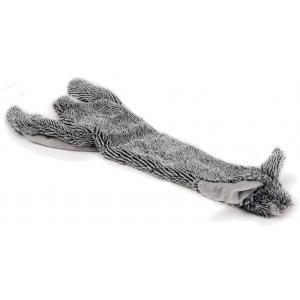 Flatino pluche hondenspeeltje konijn zwart 52 cm Flatino pluche hondenspeeltje konijn zwart 52 cm