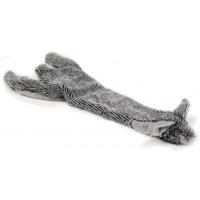 Flatino pluche hondenspeeltje konijn zwart 52 cm - thumbnail