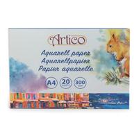 Aquarelpapier Wit, 20 Vellen - thumbnail