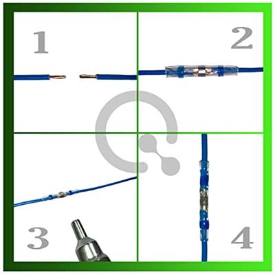 Quadrios 2107C406 Stootverbinder 0.25 mm² 6 mm² Volledig geïsoleerd Zwart, Transparant 920 stuk(s) Quadrios 2107C406 Stootverbinder 0.25 mm² 6 mm² Volledig geïsoleerd Zwart, Transparant 920 stuk(s)