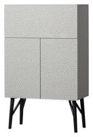 WOOOD Opbergkast 'Carved' Mangohout, 146 x 90cm - thumbnail