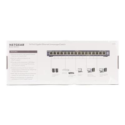 NETGEAR ProSAFE® GS116GE Netwerk switch 16 poorten 1 GBit/s