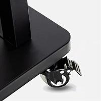 Techly ICA-TR30 flat panel vloer standaard Portable flat panel floor stand Zwart 2,54 m (100 ) - thumbnail