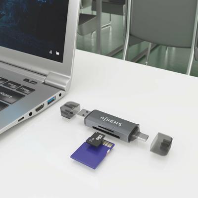 Kaartlezer Extern Aisens ASCR-2AC08-GR