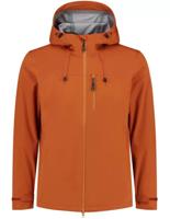 Blue loop M Virga Shell Rainjacket Heren Regenjas Rust M - thumbnail