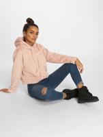 Urban Classics / Hoody Oversize Short Teddy in rose - thumbnail