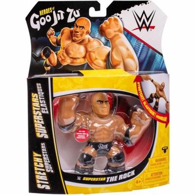 Rekbaar figuur - GOO JIT ZU WWE - The Rock - 11 cm - Elastische textuur - 3x rekbaar