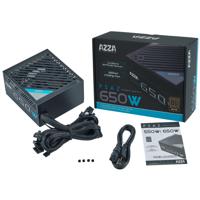 Azza PSAZ-650B 650W ATX 3.0 Zwart - thumbnail