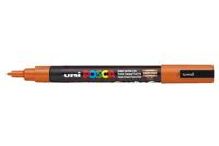 Uni POSCA paintmarker PC-3M, 1,5 mm, donkeroranje - thumbnail