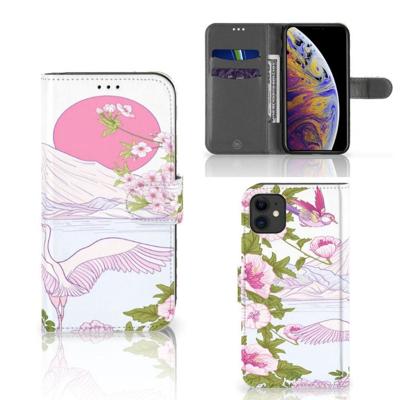Apple iPhone 11 | Telefoonhoesje | Met pasjeshouder | Bird Standing