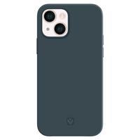 Valenta Leather Back Cover Snap Luxe Apple iPhone 13 Mini Blue - thumbnail