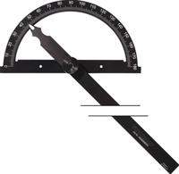 Promat/Tecwerk Hoekmeter | gradenboog-d. 150 mm | beenlengte 200 mm - 4000858565 - thumbnail