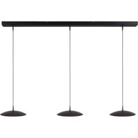 Masterlight 3-lichts hanglampScala 130cm zwart nikkel Ø 25cm - 2191-05-81-130-3-25 - thumbnail