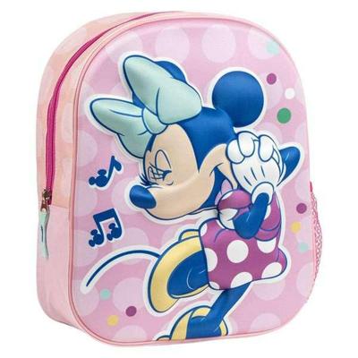 3D-schoolrugzak Minnie Mouse Roze 25,0 x 31,0 x 10,0 cm 3D-schoolrugzak Minnie Mouse Roze 25,0 x 31,0 x 10,0 cm