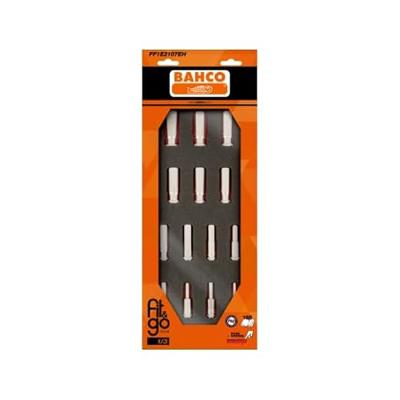 Bahco Foaminlay Fit&Go 1/3 met lange doppen en toebehoren 3/8" - 14-delig - retailverpakking - FF1E2107EH