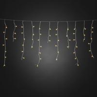 Konstsmide Lichtgordijn ijsregen Buiten 24 V Energielabel: E (A - G) 400 LED Barnsteen - thumbnail