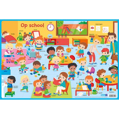 Educatieve onderleggers - Op school