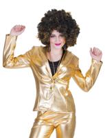 Gouden disco colbert dames - thumbnail