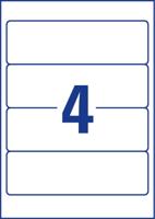 Avery-Zweckform Ordneretiketten L4761-25 61 x 192 mm Papier Wit Permanent hechtend 120 stuk(s) - thumbnail