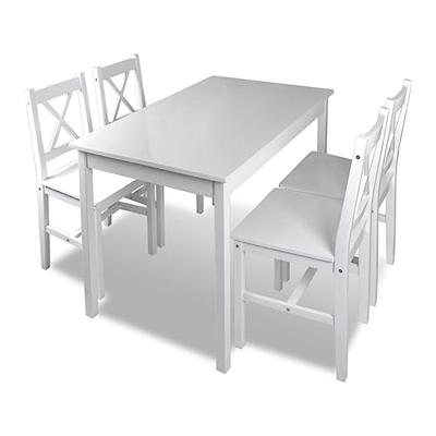 5-delige Eethoek wit