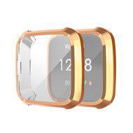 Fitbit Versa Lite Soft TPU case (volledig beschermd) - Rose Goud - thumbnail
