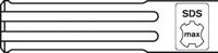 Bosch Accessories 2608690004 Bosch Power Tools Aarde aandrijfstang 13 mm Gezamenlijke lengte 260 mm SDS-Max 1 stuk(s) - thumbnail