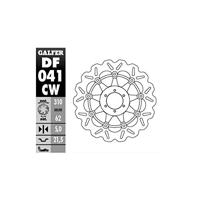GALFER wave remschijf "df041" rotor df041 type cw floating - thumbnail