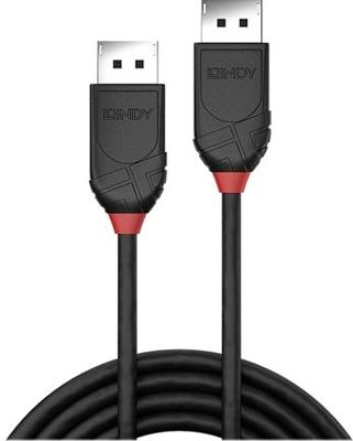 LINDY 36494 DisplayPort-kabel Aansluitkabel DisplayPort-stekker, DisplayPort-stekker 1.5 m Zwart