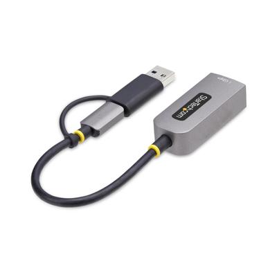 USB-kabel Startech C21GA-USB-ETHERNET Grijs USB-kabel Startech C21GA-USB-ETHERNET Grijs