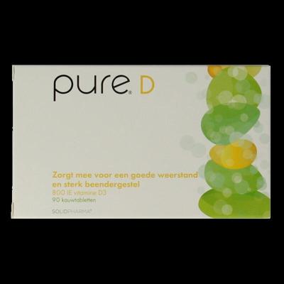 Pure Pure D 90 Kauwtabletten Pure Pure D 90 Kauwtabletten