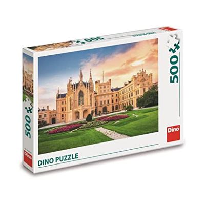 DinoToys Dino puzzel - kasteel letnice in tsjechië - 500 stukjes DinoToys Dino puzzel - kasteel letnice in tsjechië - 500 stukjes