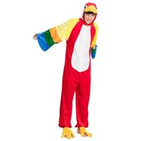 Papegaai pak man/vrouw pluche - thumbnail