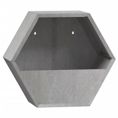 VidaXL Plantenbakken wandmontage 2 st 30x10x25 cm cortenstaal roestig