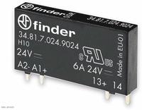 Finder Halfgeleiderrelais 34.81.7.005.9024 Schakelspanning (max.): 33 V/DC Direct schakelend 1 stuk(s) - thumbnail