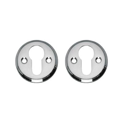 Intersteel | Rozet profielcilindergat | Schroefgat | Chroom