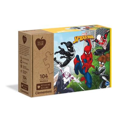 Clementoni puzzel spiderman 104 stukjes