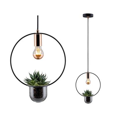 Paulmann Tasja 79748 Hanglamp E27 20 W Koper, Zwart Paulmann Tasja 79748 Hanglamp E27 20 W Koper, Zwart