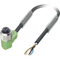 Phoenix Contact 1668247 Sensor/actuator connector, geassembleerd M12 Aantal polen (sensoren): 4 Bus, haaks 5.00 m 1 stuk(s) - thumbnail