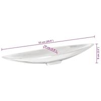 VidaXL Fruitmand zilver 53 x 9 x 10 cm aluminium - thumbnail