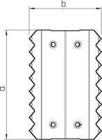 OBO Bettermann 6247466 Montageaccessoire Natuur 1 stuk(s) - thumbnail