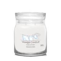 Yankee Candle clean cotton signature medium jar - thumbnail