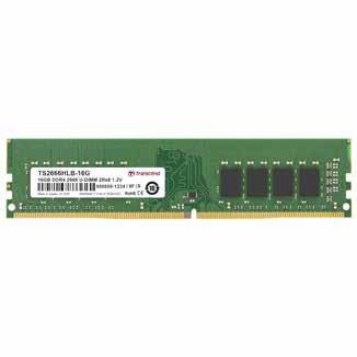 Transcend jm3200hle-16g jetram, 16gb, ddr4 3200mhz, u-dimm, 1rx8, 2gx8, cl22, 1.2v
