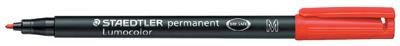 Viltstift staedtler ohp lumo m 317 perm rood