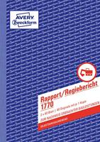Avery-Zweckform Regierapportformulier 1770 DIN A5 Aantal paginas: 40 - thumbnail