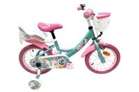 Volare unicorn kinderfiets - meisjes - 14 inch - groen - thumbnail