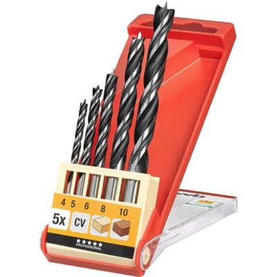 kwb 514000 Hout-spiraalboorset 5-delig 4 mm, 5 mm, 6 mm, 8 mm, 10 mm 5 stuk(s) kwb 514000 Hout-spiraalboorset 5-delig 4 mm, 5 mm, 6 mm, 8 mm, 10 mm 5 stuk(s)
