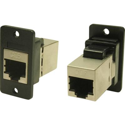 Cliff FM SLIM FT CAT6 3.2 HOLE BLK CP30622X1 Adapter, Einbau black 1 pc(s)