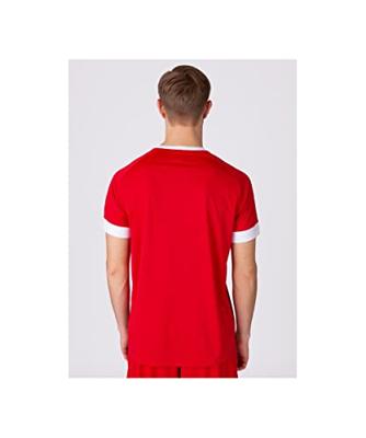 JAKO 4214 Shirt Celtic Melange Km - Sportrood - S