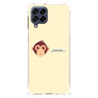 Samsung Galaxy M53 Stevig | Bumper Hoesje | Monkey - thumbnail