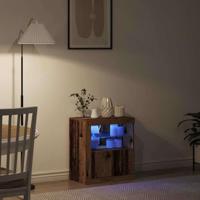 Dressoir Bruin 60.5 x 37 x 67 cm Bewerkt hout - thumbnail